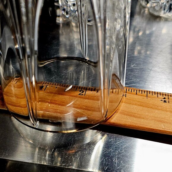 5 Mikasa Regal Court Gold Highball Glasses 5.5" luxury glassware 90s crystal vtg - Picture 6 of 12